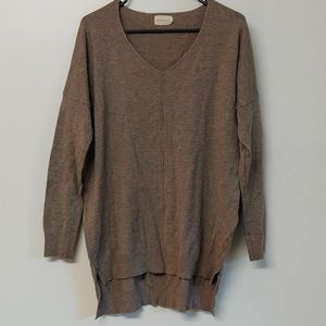 Light Brown Long Sweater